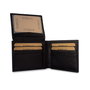 Zoozie Bags Cartera Kevin Negro Piel Auténtica Hombre